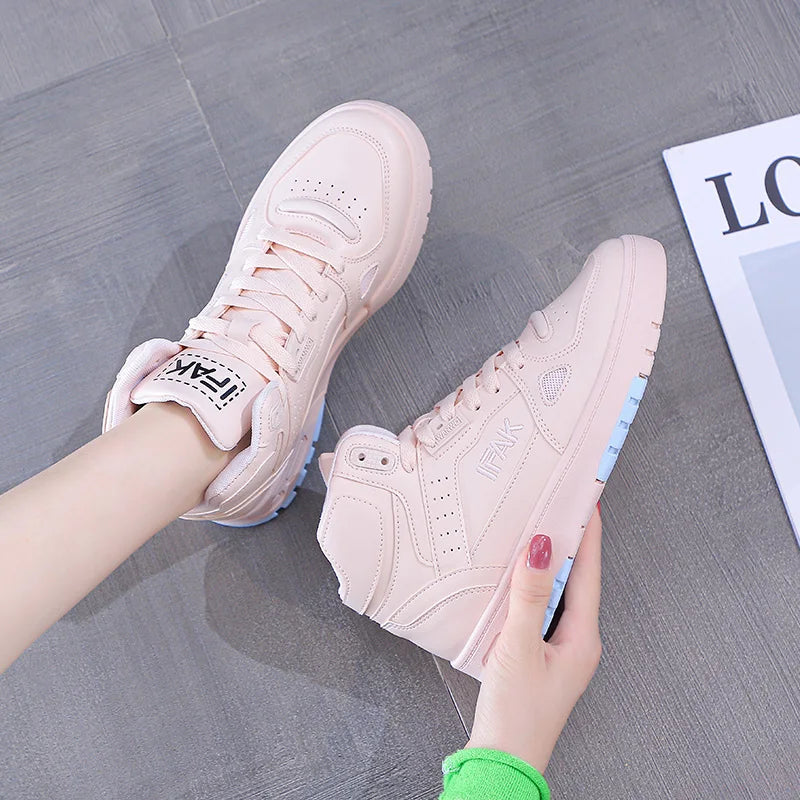 Sneakers for Women Tennis Shoes Outdoor Breathable Fashion Womens Jogging Shoes Fitness Sneakers Pink Air Cushion Sneaker Female