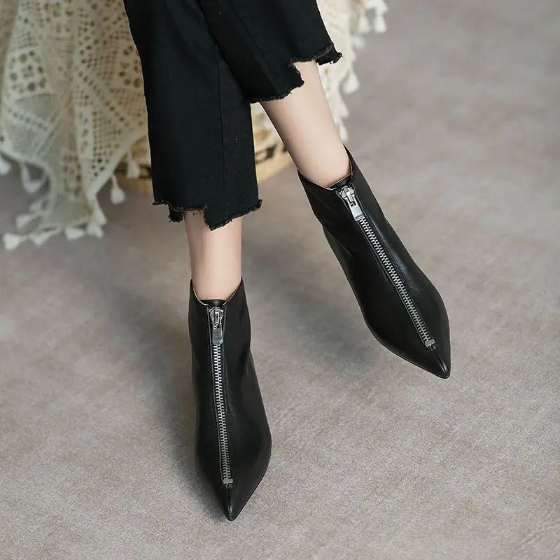 Flat Pointed Booties