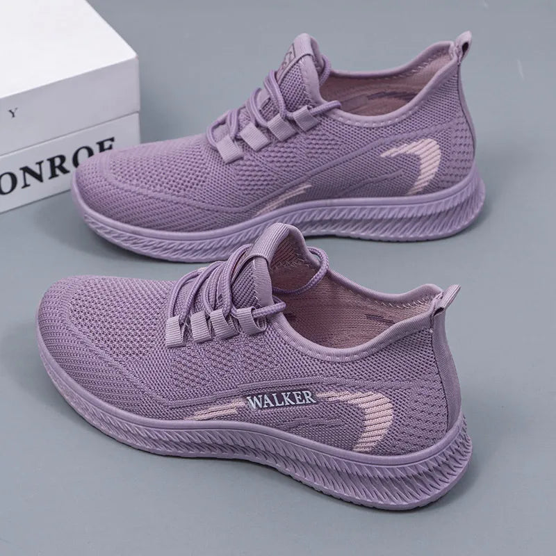 Summer Women Fashion Casual Shoes Mesh Slip-on Flats Loafers Ladies Designer Sneakers Hollow Out Breathable Women's Moccasins