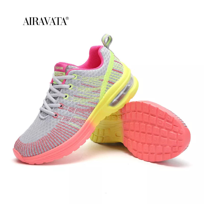 Running Shoes for Women Outdoor Breathable Fashion Womens Jogging Shoes Fitness Sneakers Colorful Air Cushion Sneaker Female