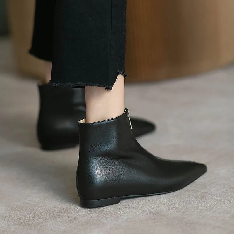 Flat Pointed Booties