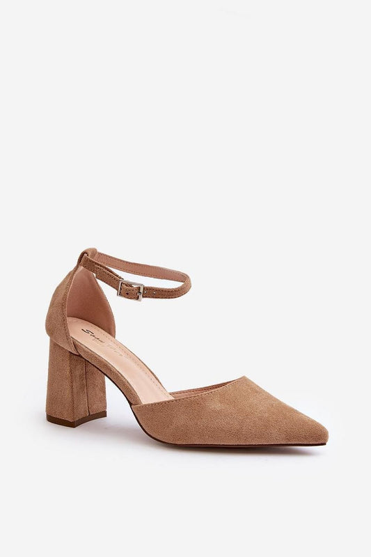 Block heel pumps Step in style