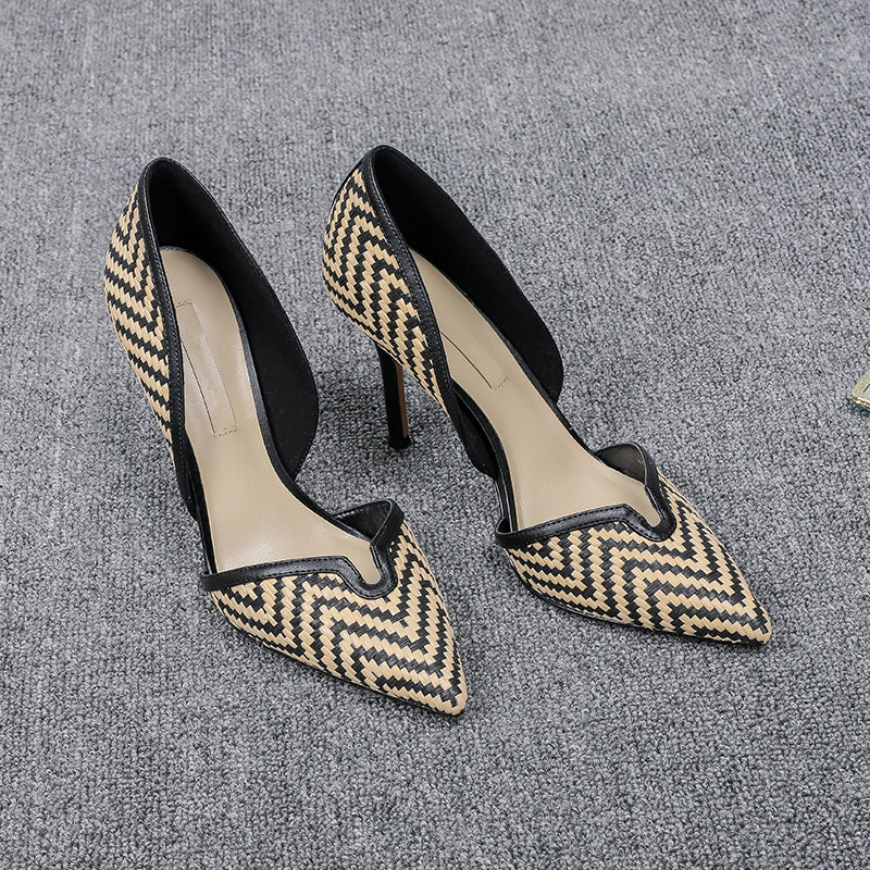 Women's European And American Style Pointed Thin High Heels