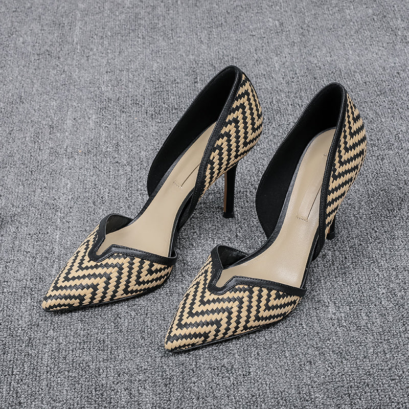 Women's European And American Style Pointed Thin High Heels